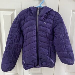 Paradox lightweight girls puffer spring jacket size small 6-6X